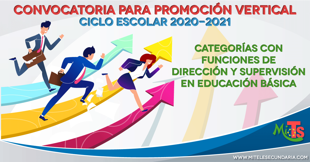 Convocatoria a promoción vertical en Educación Básica. Dirección y Supervisión 2020-2021