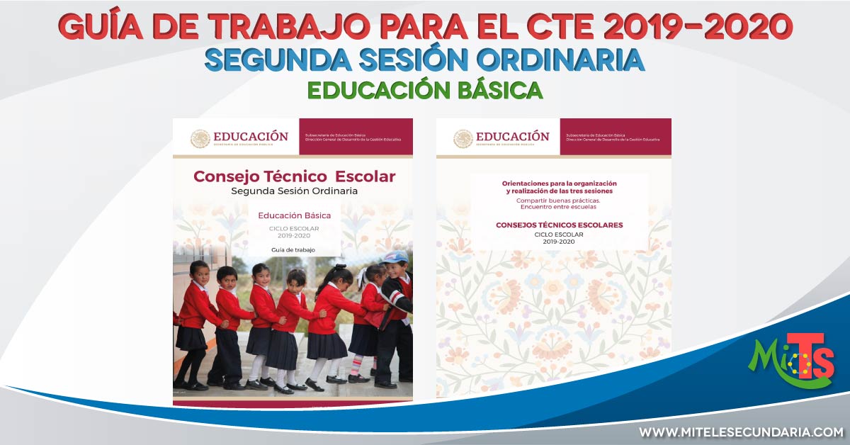 Guía de trabajo para el CTE segunda sesión 2019-2020