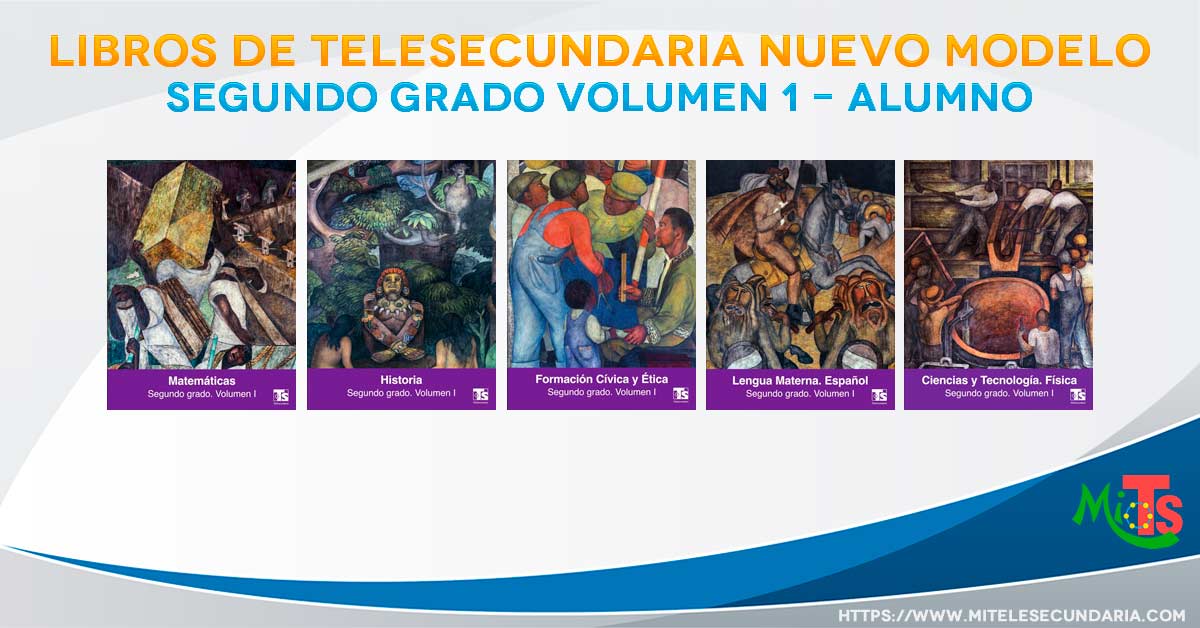 Top 49+ imagen libros para el alumno segundo grado telesecundaria nuevo modelo educativo