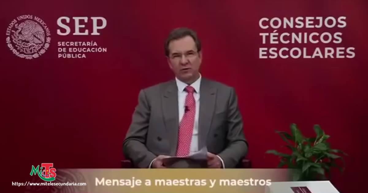 Mensaje del Secretario de Educación con motivo de la quinta sesión del CTE 2018-2019